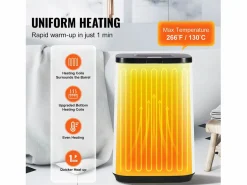 Secador de Toallas SucceBuy, Balde Calentador de Toallas 20L, Pantalla LED, Luz en U, Minutería,^ New