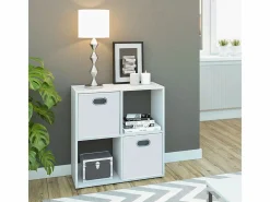 Vicco Separador de ambientes 72.6x29x72 tetra Blanco Discount