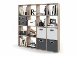 Vicco Estantería|Separador de ambientes sonoma 138.5x29x142.5 karree
