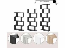 Vicco Separador de ambientes sonoma 70x23.8x164.1 levio Color natural claro Online
