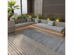Seran Alfombra de exterior ARAKIL antracita 80x250 cm PP^Garden Furniture Discount