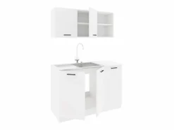Set Cocina Ara haaus, , L 120 cm Blanco Discount