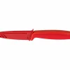 WMF Set de 2 cuchillos Touch rojo, acero inoxidable 18/10, cuchillo de chef 13 cm y universal 9 cm, mangos ergonómicos Best
