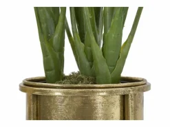 Set de 2 maceteros metálicos s Lumai para plantas Dorado Best