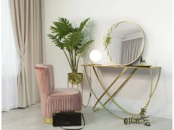 Set de 2 maceteros metálicos s Lumai para plantas Dorado Best