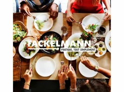 Fackelmann Set de 3 sartenes de acero inoxidable Eterna 20-24-28 cm, compatibles con inducción, mangos remachados, cocción homogénea Plateado Outlet
