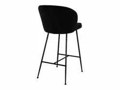 Rendez-Vous Déco Muebles De Bar|Taburete Alto|Set de 2 sillas para isla de cocina en tejido bouclé 66 cm - Groom