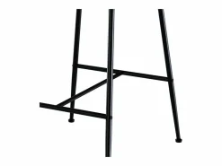 Rendez-Vous Déco Muebles De Bar|Taburete Alto|Set de 2 sillas para isla de cocina en tejido bouclé 66 cm - Groom