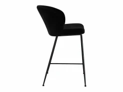 Rendez-Vous Déco Muebles De Bar|Taburete Alto|Set de 2 sillas para isla de cocina en tejido bouclé 66 cm - Groom