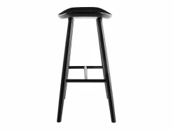 Miliboo Set de 2 taburetes de cocina s 65 cm DEMORY Negro Sale