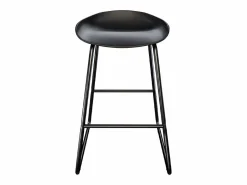 Rendez-Vous Déco Muebles De Bar|Taburete Alto|Set de 2 taburetes para isla de cocina de plástico 65,5 cm - Yoshi