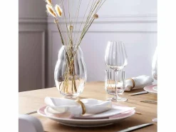 VILLEROY & BOCH Set de 4 vasos de agua de cristal 250 ml, Rose Garden Transparente Clearance