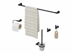 Vicco Accesorios De Wc|Set de accesorios de baño 16x6.9x8.8 tauri