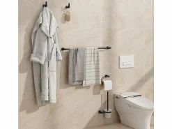 Vicco Accesorios De Wc|Set de accesorios de baño 16x6.9x8.8 tauri