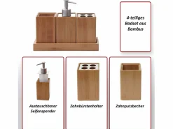 MCW Set de baño -B85 (4 piezas) Beige Discount