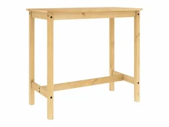 vidaxl Set de bar 3 piezas madera maciza de pino Color natural claro Sale