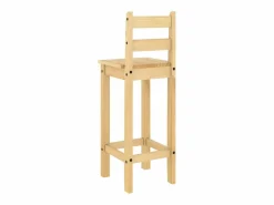 Set de bar 5 piezas madera maciza de pino^vidaxl Discount