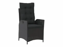 Clicnbuy Comedores De Jardín|Set de comedor de jardín 7 piezas y cojines ratán sintético
