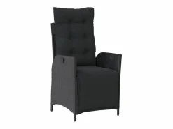 Clicnbuy Comedores De Jardín|Set de comedor de jardín 7 piezas y cojines ratán sintético