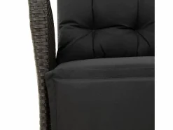 Clicnbuy Comedores De Jardín|Set de comedor de jardín 7 piezas y cojines ratán sintético