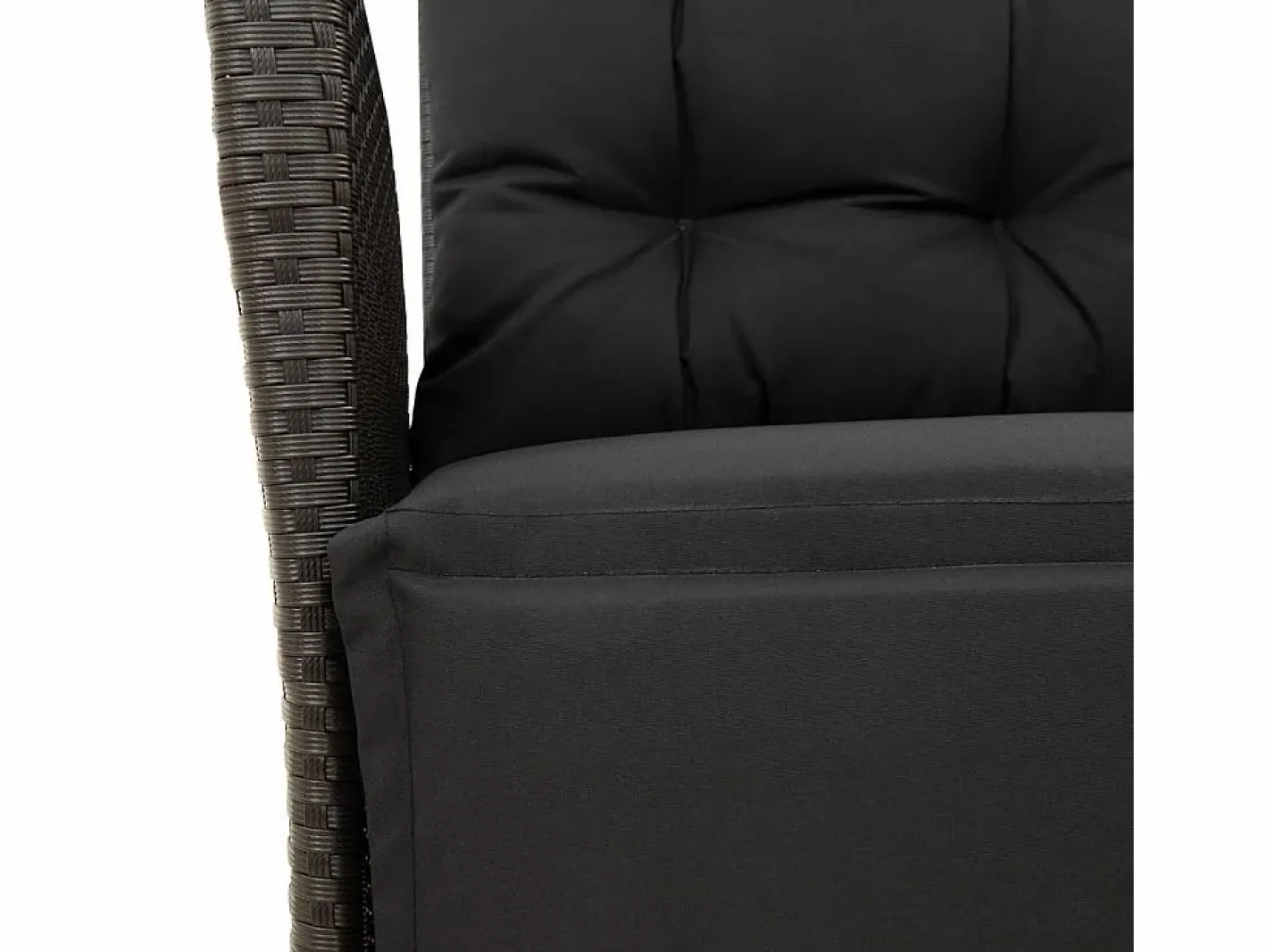 Clicnbuy Comedores De Jardín|Set de comedor de jardín 7 piezas y cojines ratán sintético