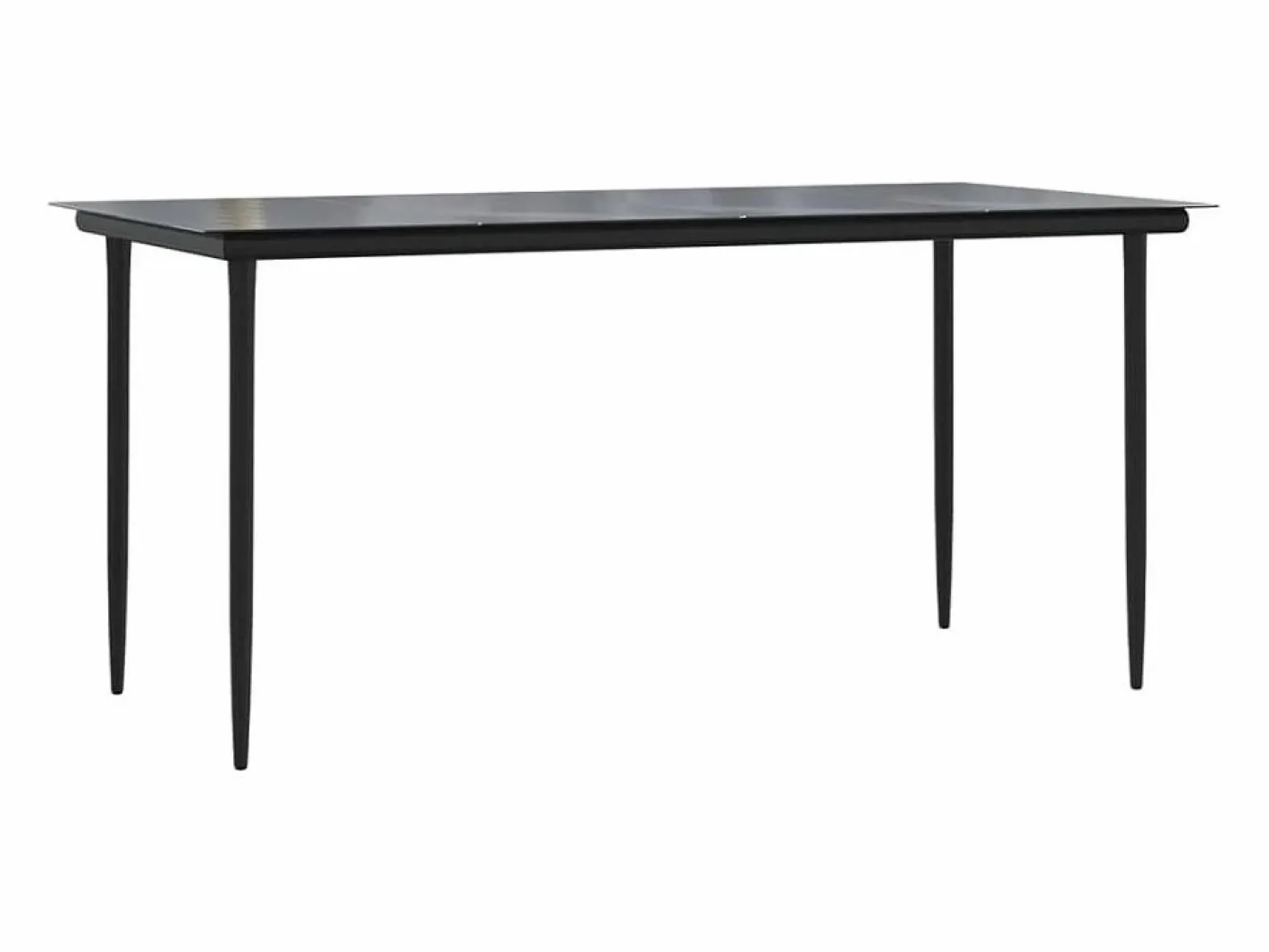 Clicnbuy Comedores De Jardín|Set de comedor de jardín 7 piezas y cojines ratán sintético