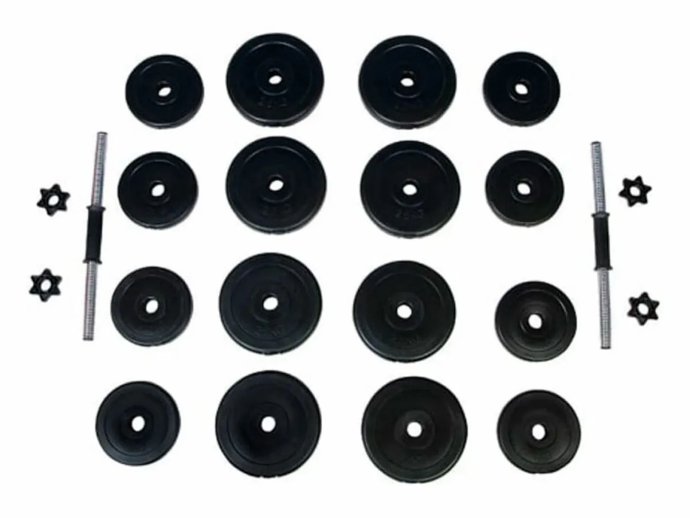 Set de mancuernas Power Plus 30kg^vidaxl Clearance