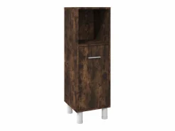 vidaxl Conjunto De Baño|Set de muebles baño 3 pzas madera contrachapada roble ahumado