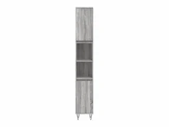 vidaxl Estantería Sobre Inodoro|Set de muebles de baño 3 pzas madera contrachapada sonoma