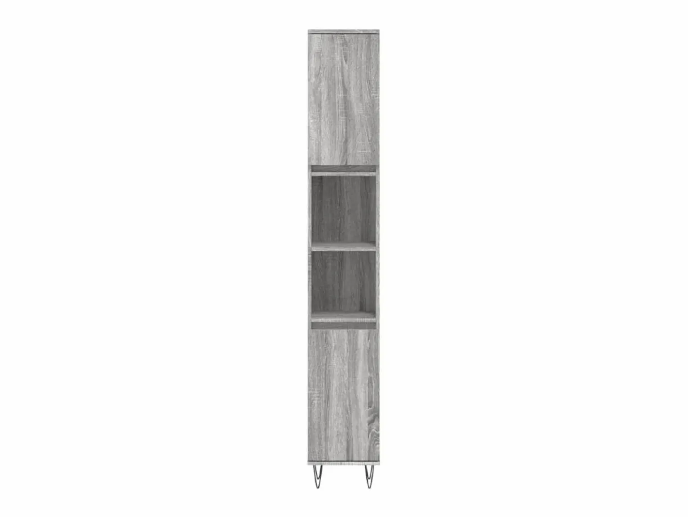 vidaxl Estantería Sobre Inodoro|Set de muebles de baño 3 pzas madera contrachapada sonoma