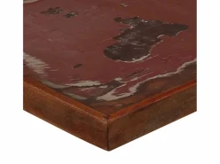 vidaxl Mesa Alta|Set de muebles de bar 5 pzas madera maciza reciclada