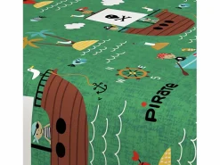 Soleil d'ocre Ropa De Cama|Juego De Sábanas|Set de sábanas 180x290 cm piratas, 100% algodón 57 hilos/cm2