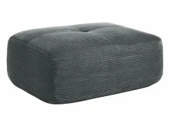 DripeX Sofá Modular|Set de Sofá Modular de Pana Acanalada: Pouf - 92.5x75x44cm -