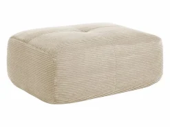 Set de Sofá Modular de Pana Acanalada: Pouf - 92.5x75x44cm -^DripeX New