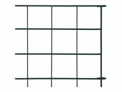 Set de valla de jardín arqueada 77,3x26 cm ES639510 Verde Discount