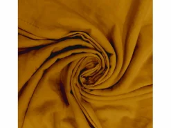 Soleil d'ocre Juego De Sábanas|Set funda nórdica de microfibra lavada 240x220 cm BOHEME Honey