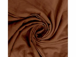 Soleil d'ocre Set funda nórdica de microfibra lavada 260x240 cm BOHEME terra, por Intemporel Naranja Best