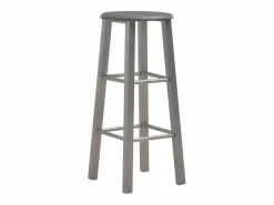 Set mesa y sillas altas de cocina 3 pzas madera acero antracita^vidaxl Online