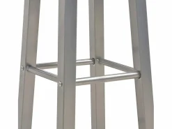 Set mesa y sillas altas de cocina 3 pzas madera acero antracita^vidaxl Online