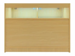 Monstershop Set Mostradores Comerciales con Luz LED