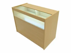 Monstershop Set Mostradores Comerciales con Luz LED 