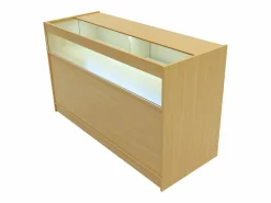 Monstershop Escritorio Secreter|Set Mostradores Comerciales con Luz LED 