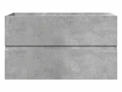 vidaxl Estantería Sobre Inodoro|Set muebles de baño 2 piezas madera contrachapada hormigón