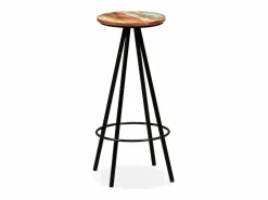 Set muebles de bar 3 piezas madera maciza reciclada^vidaxl Clearance