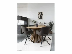 Set van 2 AOSTA opbergmanden – Natuurlijke jute met leren handvatten^Les Tendances Hot