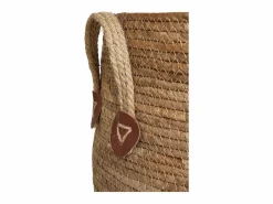 Set van 2 AOSTA opbergmanden – Natuurlijke jute met leren handvatten^Les Tendances Hot