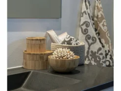 Les Tendances Accesorios De Almacenaje|Cesta|Set van 3 CADIMA opbergmanden – katoen