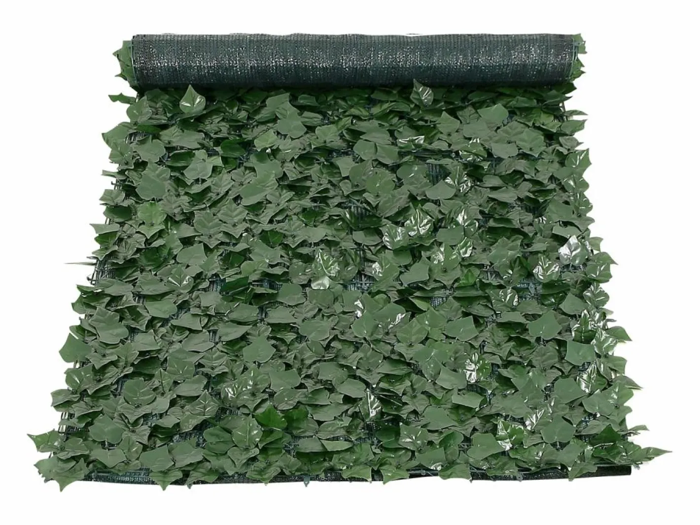 Cercados Y Ocultación|Seto Artificial SucceBuy Valla de Hoja de Hiedra Artificial, 99.06 x 248.92 cm, con Respaldo de Malla