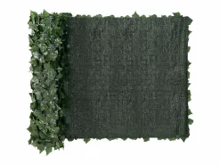 Cercados Y Ocultación|Seto Artificial SucceBuy Valla de Hoja de Hiedra Artificial, 99.06 x 248.92 cm, con Respaldo de Malla