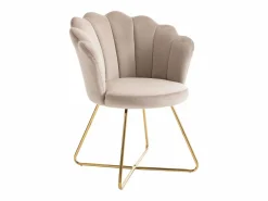 Vente-unique Sillas Y Lotes De Sillas|Silla - Terciopelo y metal - Color: - FIORI